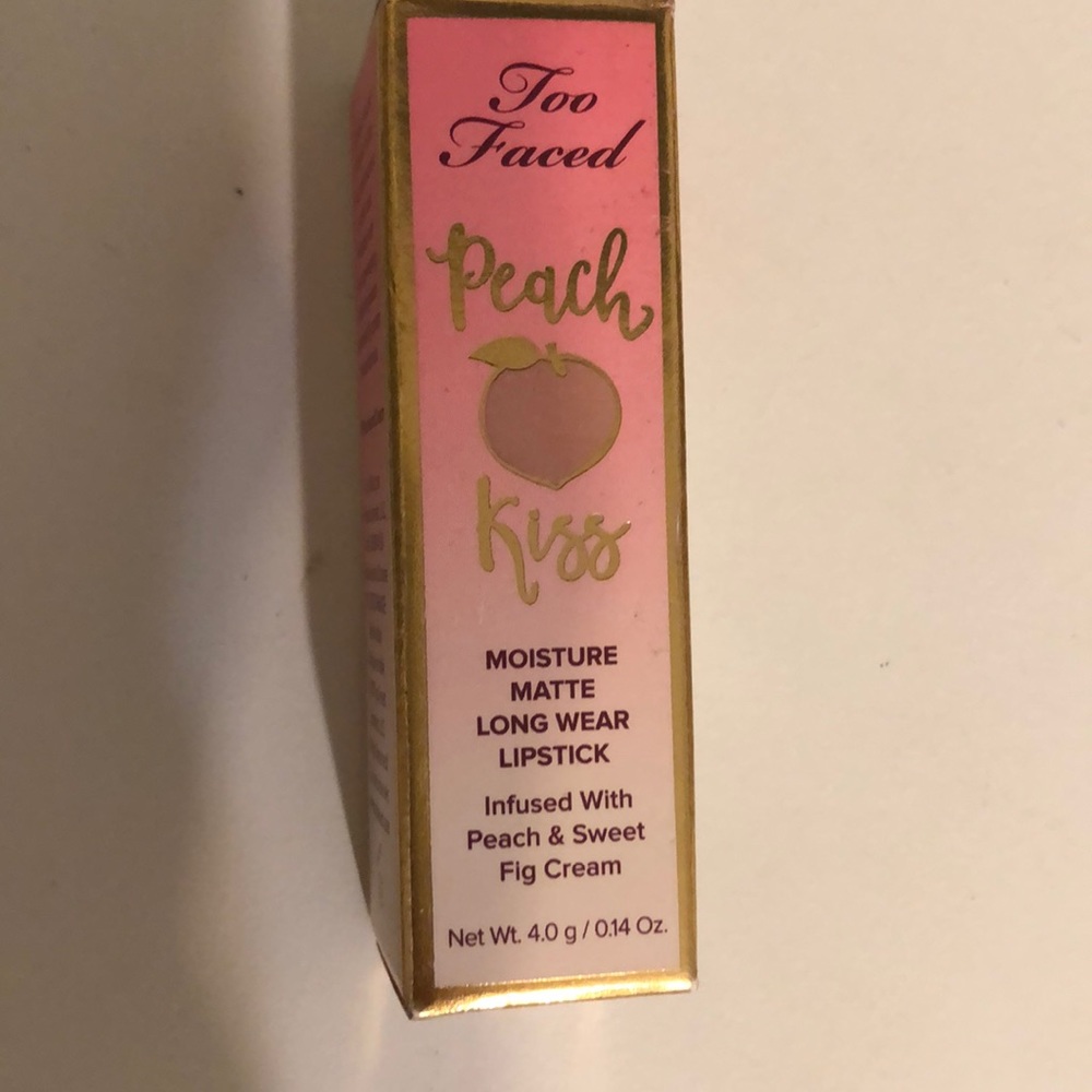 Too Faced moisture matte long wear lipstick
